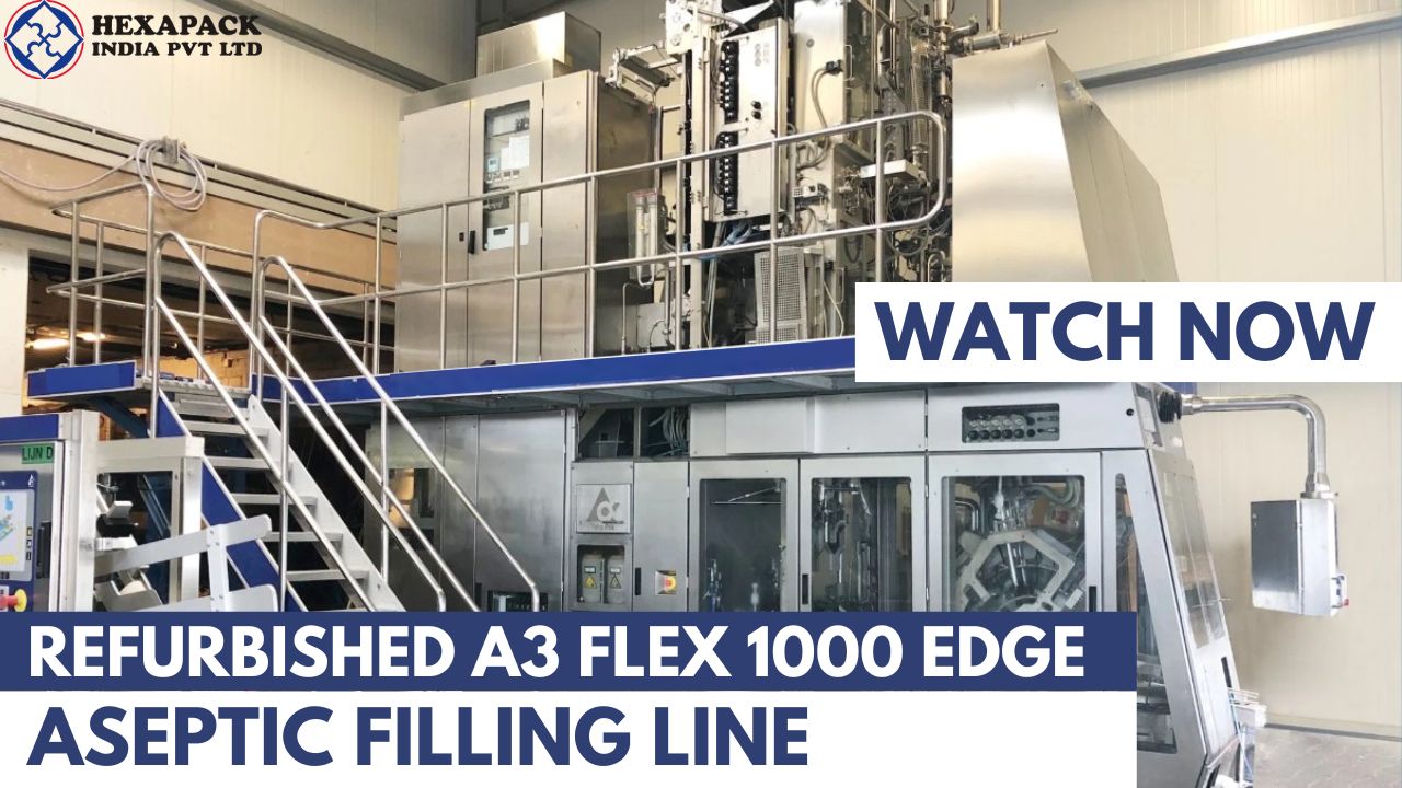 Refurbished A3 Flex 1000 Edge Aseptic Filling Line | Hexapack India Pvt Ltd